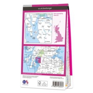Ordnance Survey Landranger Map 63 Firth of Clyde Navigation & Maps