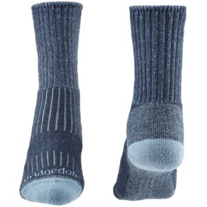 Bridgedale Women's Hike Midweight Merino Comfort Boot Socks (Blue) Footwear