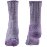 Bridgedale Women's Hike Midweight Merino Comfort Boot Socks (Violet) Footwear