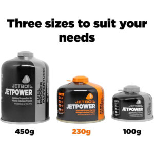 Jetboil JetPower Fuel 230g Gas Canister Stoves