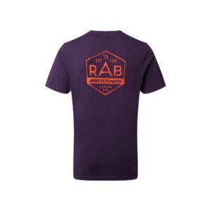 Rab Men's Stance Hex Tee (Purple Quartz) Clothing