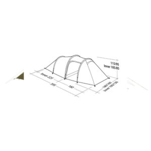 Robens Voyager 3EX 3 Man Trekking Tent Tents – Camping Tent