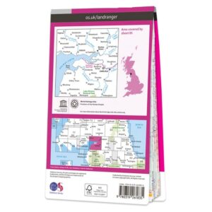Ordnance Survey Landranger 85 - Carlisle & Solway Firth Navigation & Maps