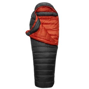 Rab Ascent 500 Down Sleeping Bag - Regular Left Zip (Graphene) Sleeping Bags – Camping Sleeping Gear