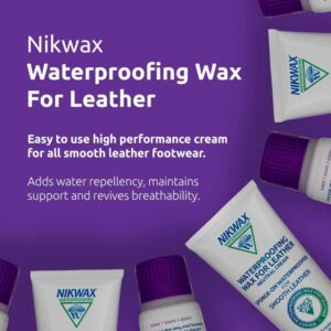 Nikwax Waterproofing Wax for Leather - 100ml (Cream/Neutral) Footwear