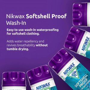 Nikwax Softshell Proof Wash-In - 300ml Clothing