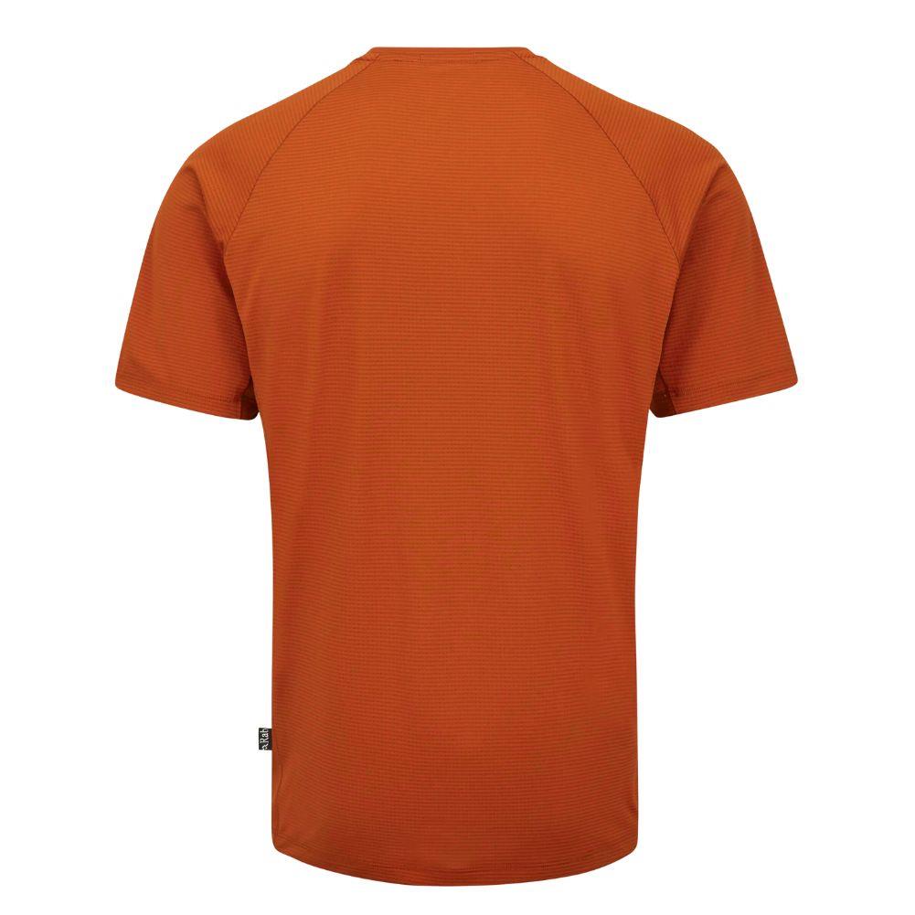 RAB Men's Sonic Tee (Red Clay) Clothing